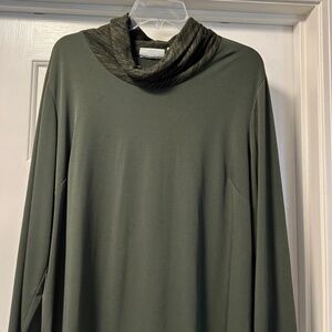 Susan Graver Cowl Neck Top